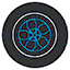 Dual Tone Machined Alloy Wheels - MG Hector Plus 6 Seater
