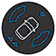 360 Degree Camera View - MG Hector Plus 6 Seater